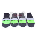 Pet product wholesale Waterproof Anti slip Dog Boots safety reflective dog winter shoes